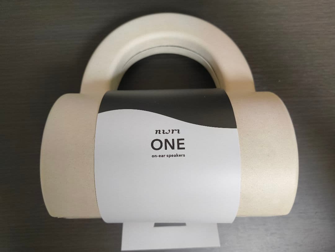 nwm ONE ワイヤレスヘッドホン 耳スピ MBH001 ダークグレー