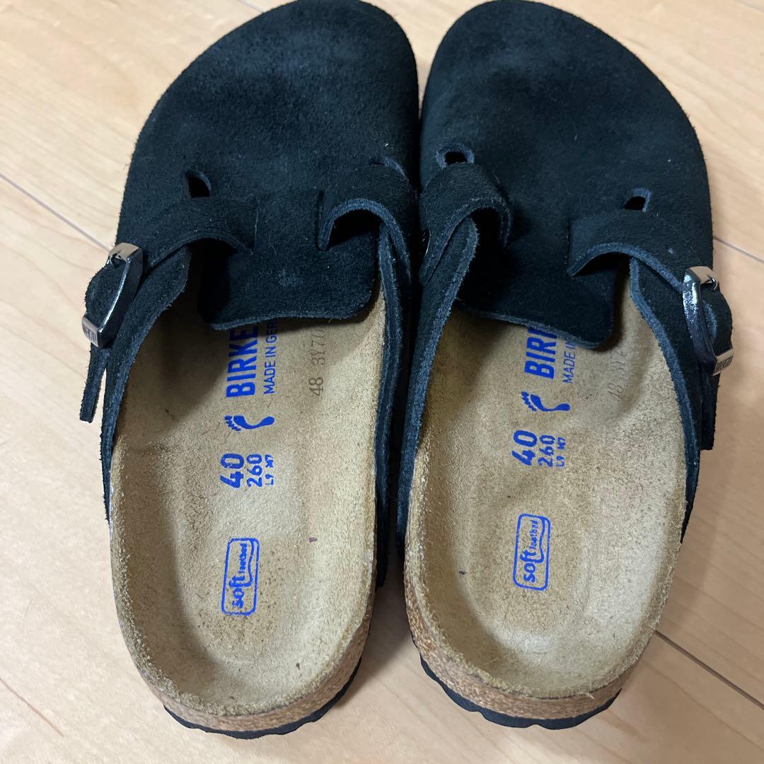 Birkenstock ブラック ボストン40