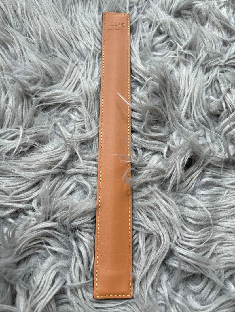 LOEWE ロエベ レザー スラップブレスレット グリーン 正規未使用品