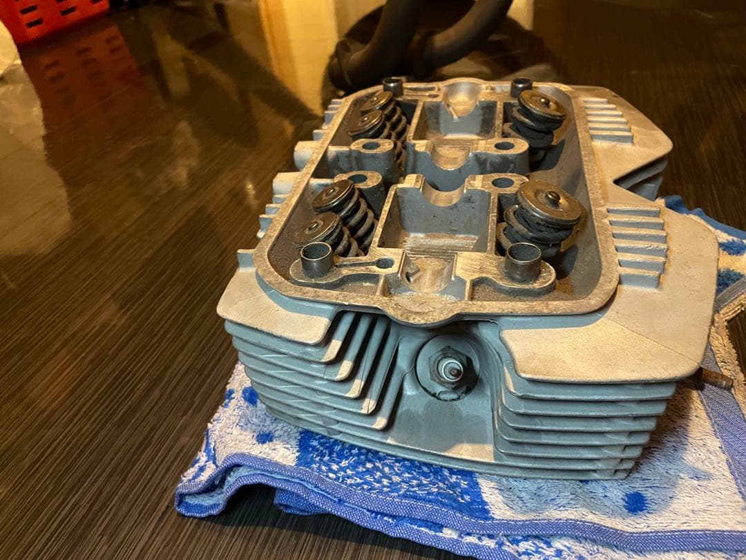 cb400t cb400n ホーク　バブ　シリンダーヘッド　ウェットブラスト済み