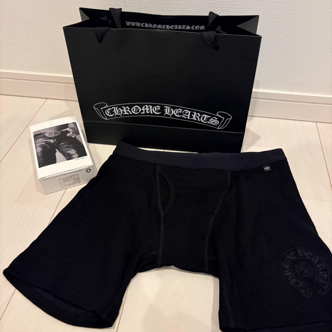 新品CHROME HEARTS / ブラック ボクサーパンツ