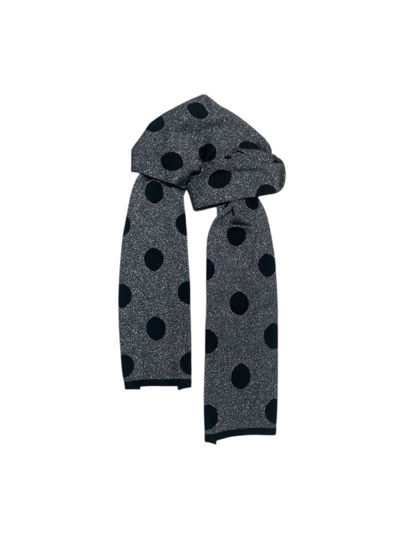 小物 2000s archive Polka dot long scarf y2k