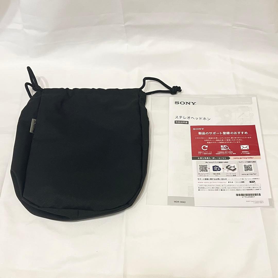 美品 SONY ソニー MDR-1AM2 有線 ヘッドフォン 付属品完備
