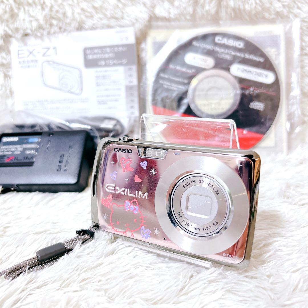 超希少　未使用級 CASIO EXILIM EX-Z1 ハローキティ コラボ