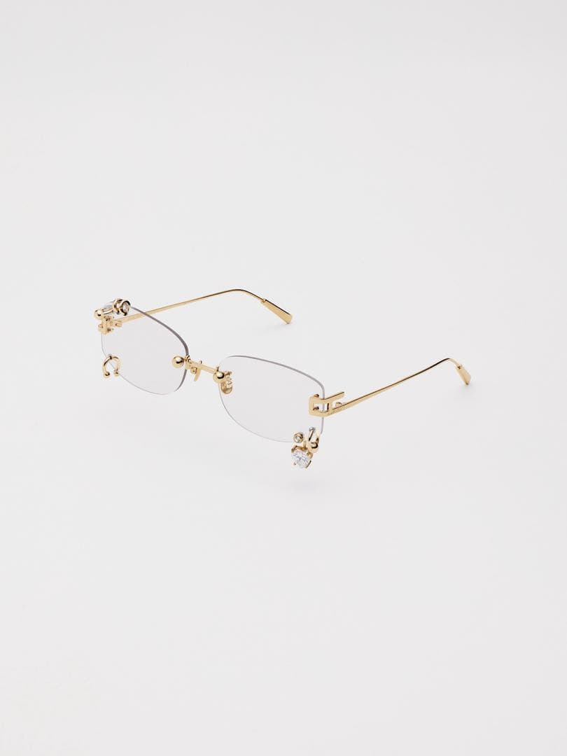 『値下げ』ambush アンブッシュピアス サングラス ゴールド