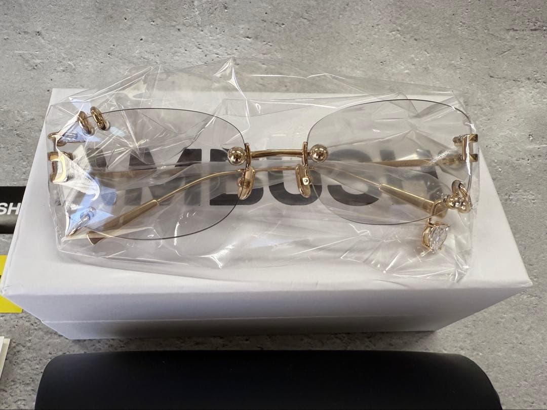 『値下げ』ambush アンブッシュピアス サングラス ゴールド