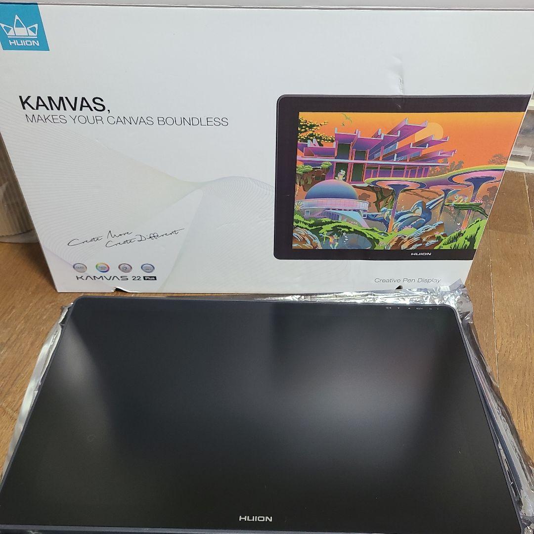 【美品】HUION KAMVAS 22 Plus 液タブ