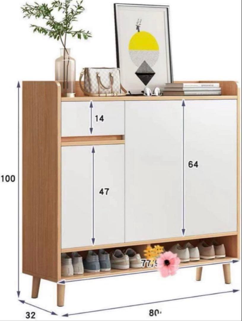 大人気 再入荷❣️お洒落 収納 靴箱 下駄箱 シューズボックス シューズラック