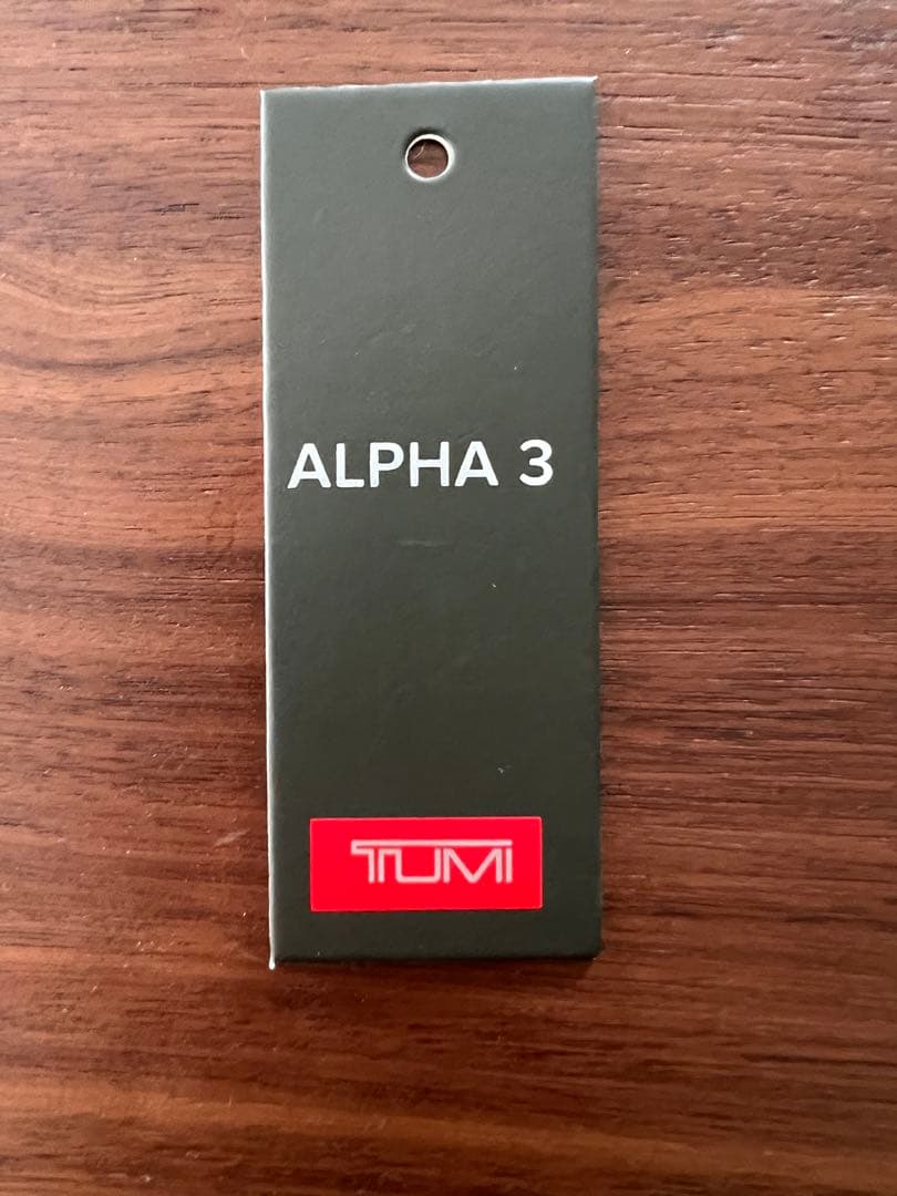 TUMI ALPHA 3 ネイビーリュック
