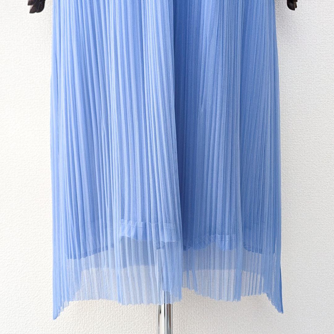 プリーツプリーズ　イッセイミヤケ　レイヤード　プリーツ　ロングワンピース　2
