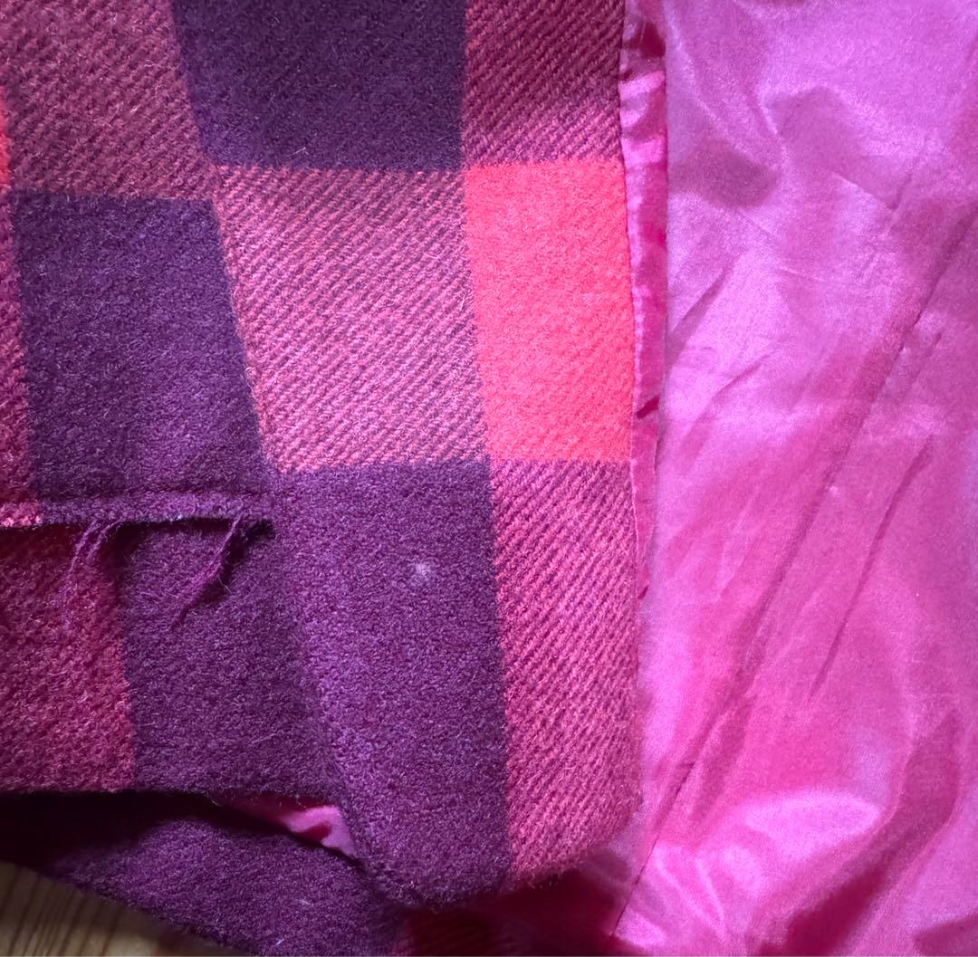 初期　UNDERCOVER ブロックチェック　ジャケット　赤　レア　ヴィンテージ