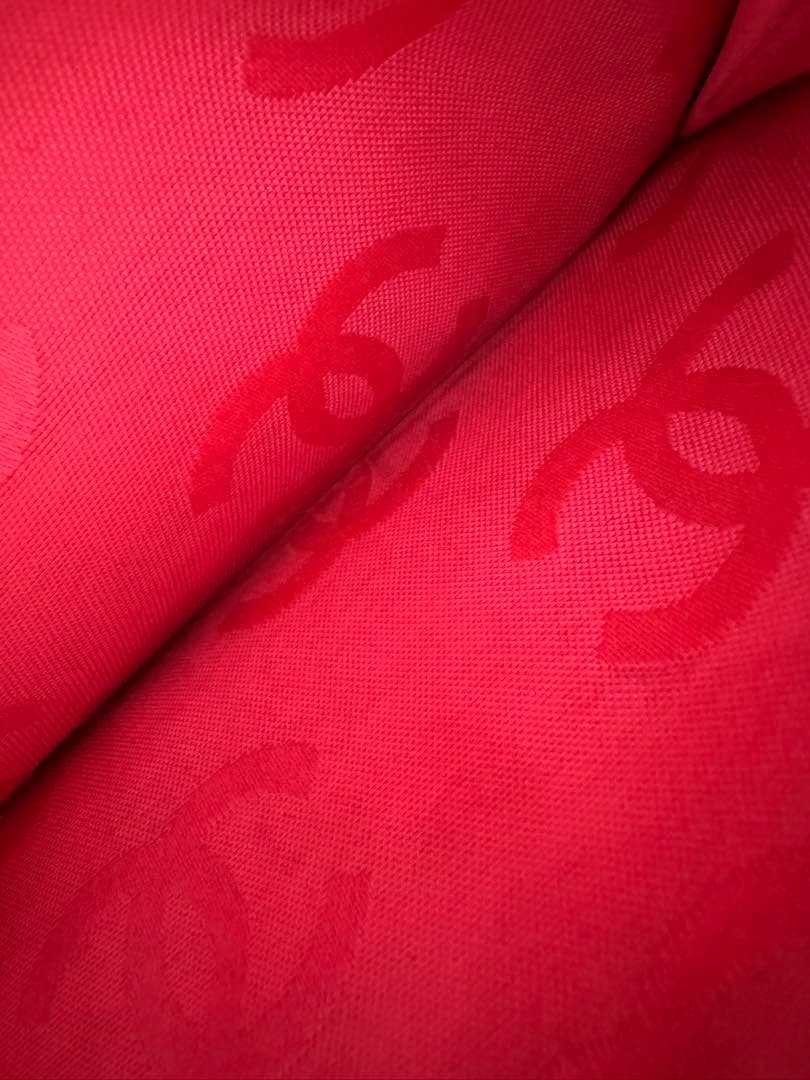 CHANEL ブラック 長財布 黒×ピンク