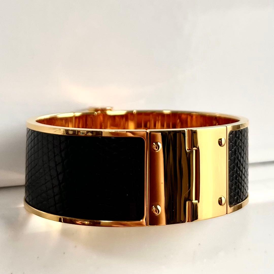 【HERMES】シャルニエールGM バングル ブレスレット ゴールド