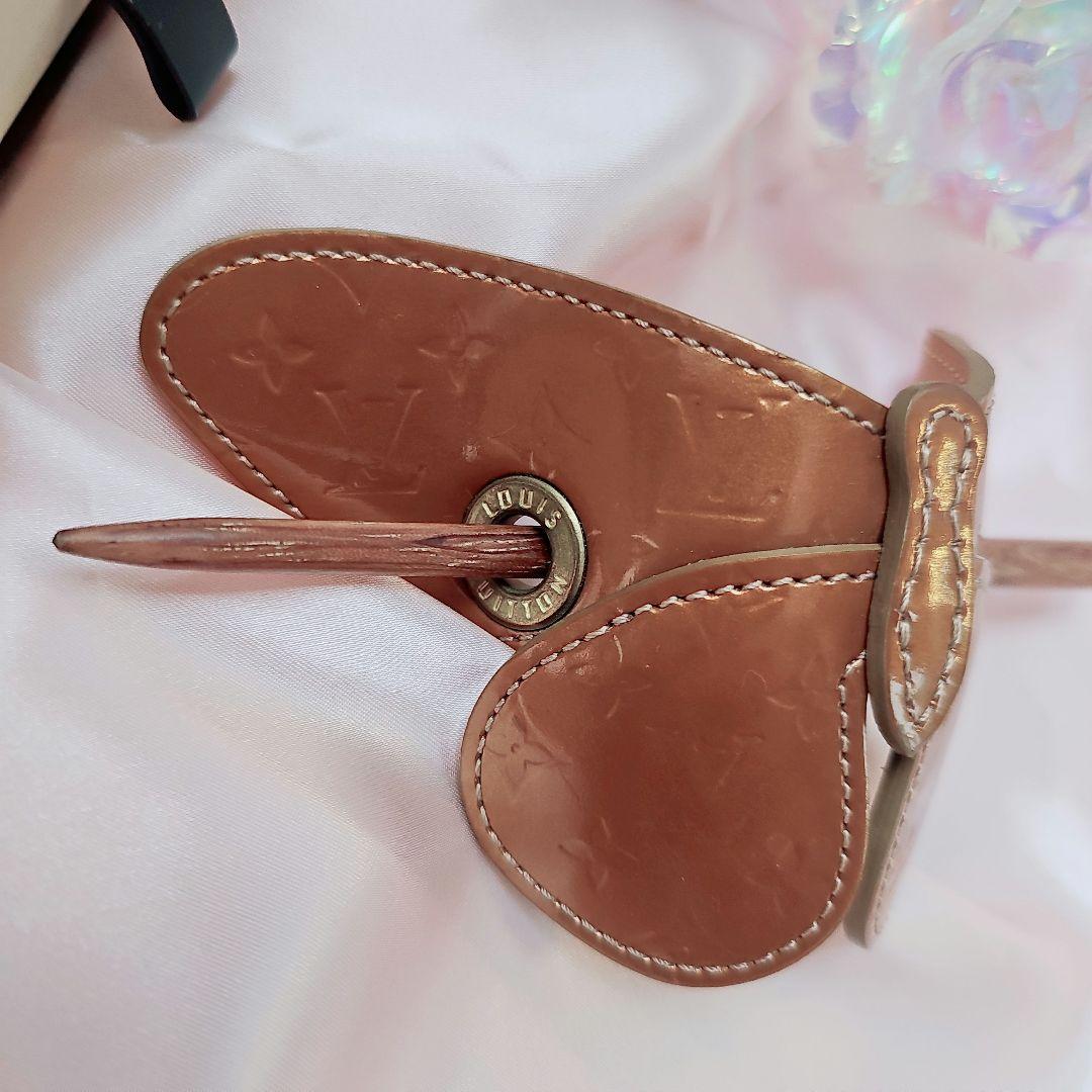 LOUIS VUITTON バタフライ モノグラム　ゴールド金具 バレッタ