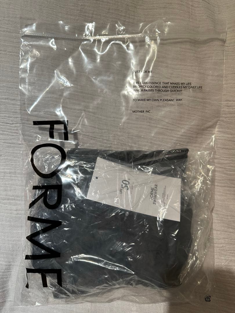 FORME 24S水着　サイズ1 ブラック　新品未使用タグ付き