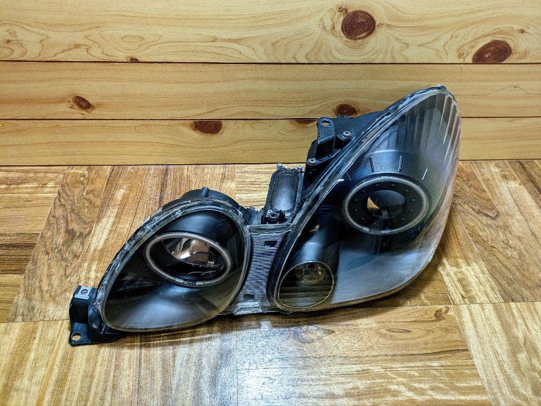 16系 アリスト イカリング ヘッドライト JZS160 JZS161