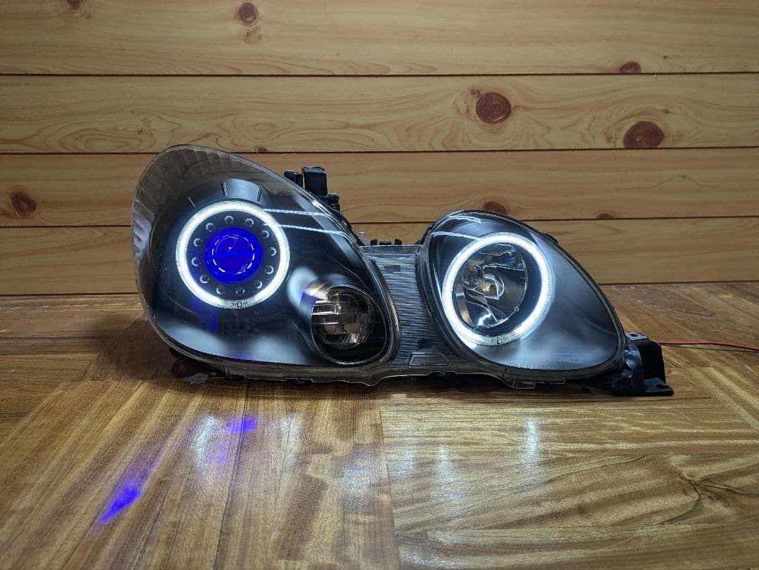 16系 アリスト イカリング ヘッドライト JZS160 JZS161