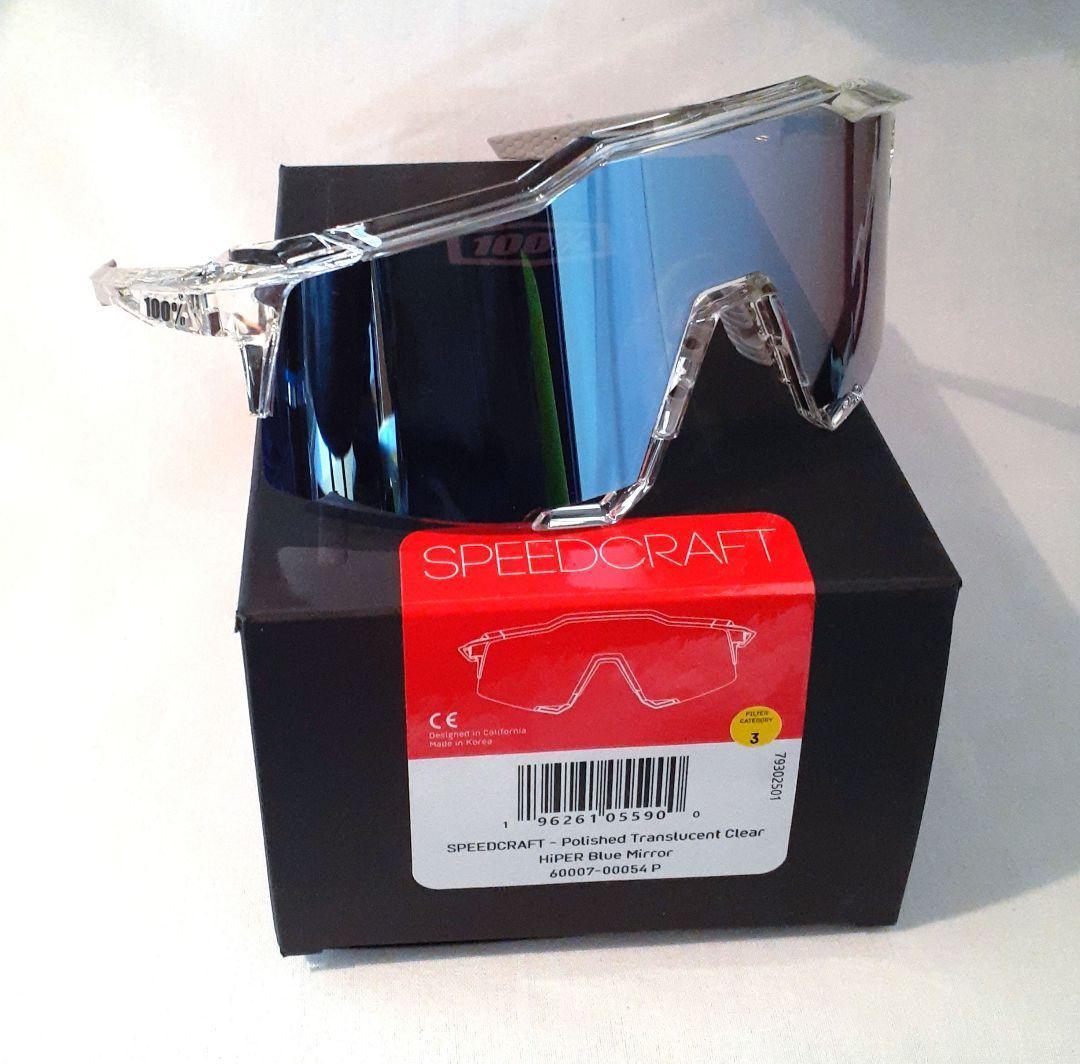 たかはーしー 100% SPEEDCRAFT クリア ブルー