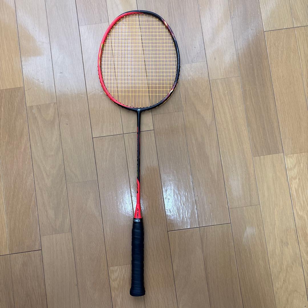 YONEX アストロクス77 シャインレッド 3U5 純正ケース付