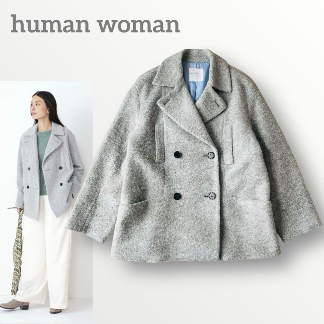 human woman ヒューマンウーマン スライバーPコート