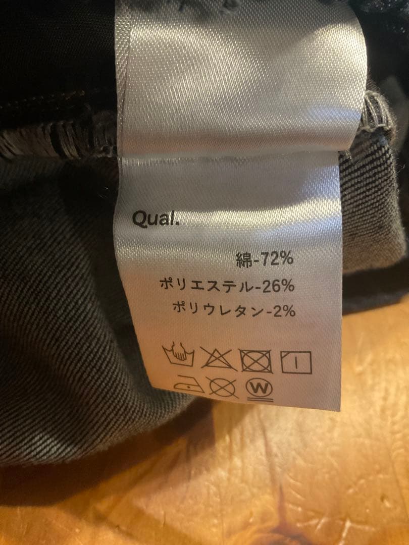 メンズ　CAMBIO カンビオ　デニムパンツ　ワンウォッシュ　M