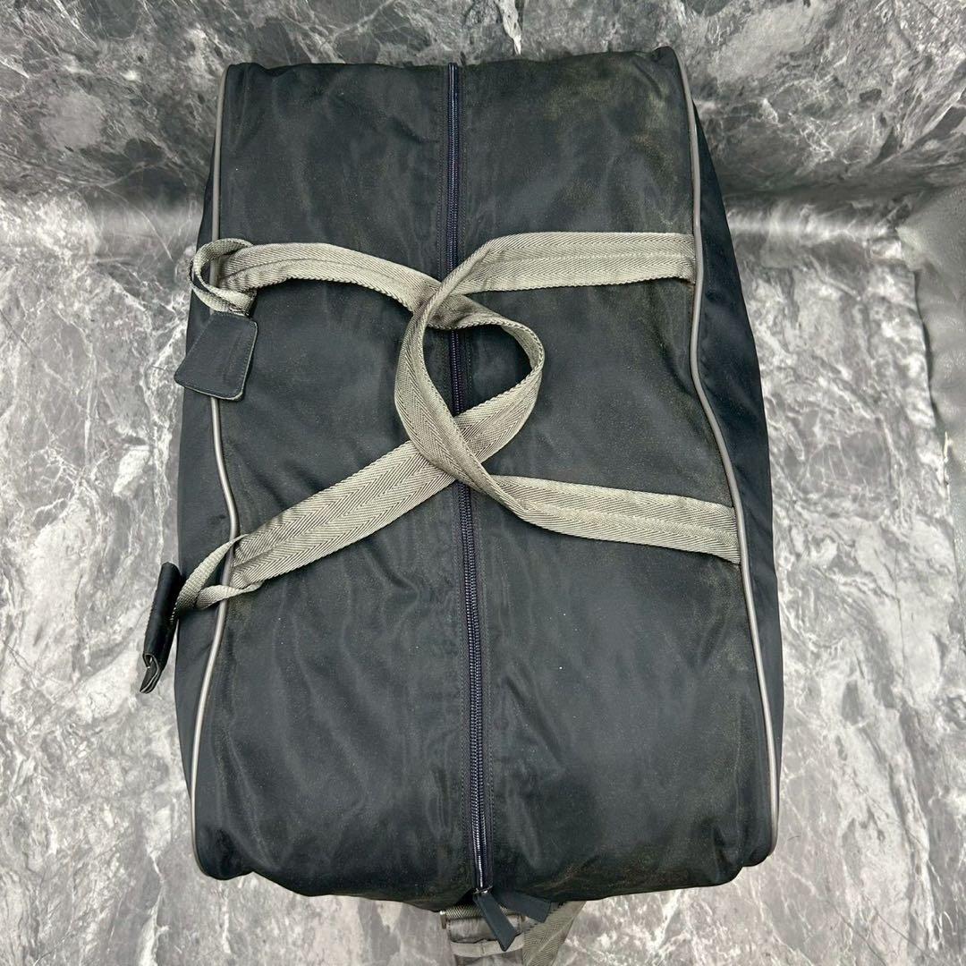 Cary ✨ プラダスポーツ ボストンバッグ V368 ダークネイビー×