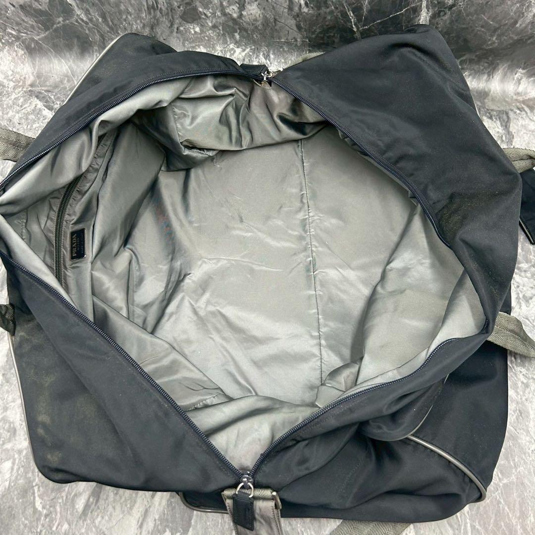 Cary ✨ プラダスポーツ ボストンバッグ V368 ダークネイビー×