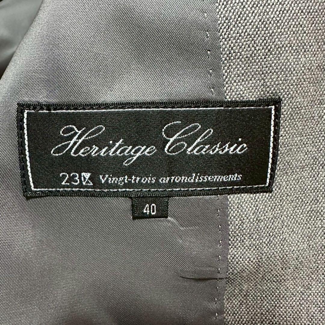 【未使用タグ付】23区 最高級 Heritageテーラードジャケット サイズ40