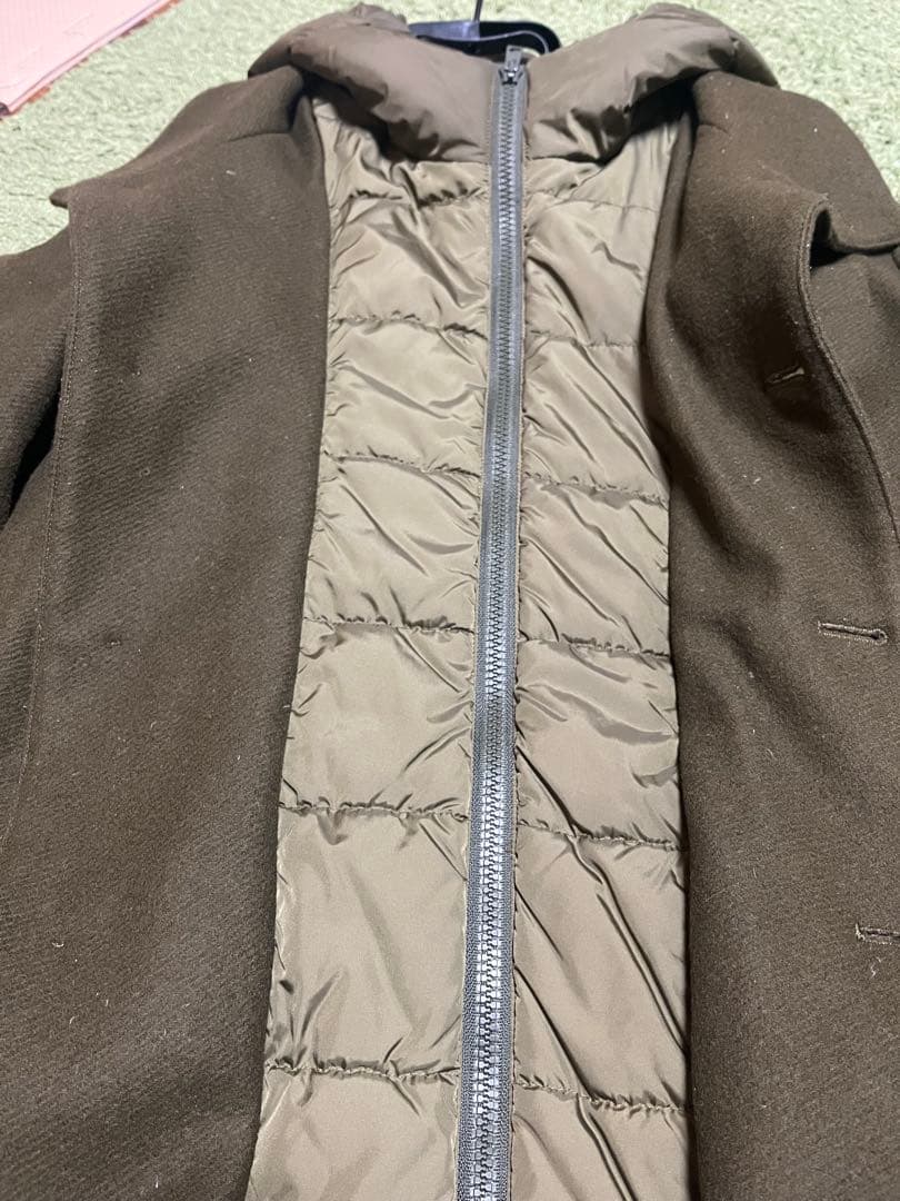 ヘルノ　HERNO ウールコート カーキ　Sサイズ相当