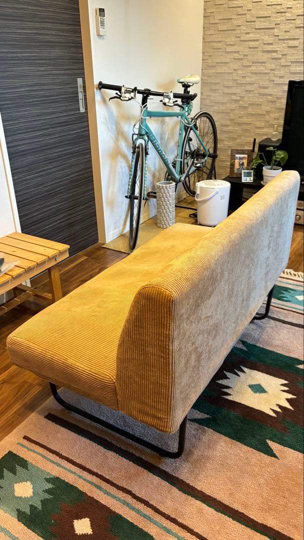 さくきよ BBファニシング NOVEMBER 2Pソファー コーデュロイ