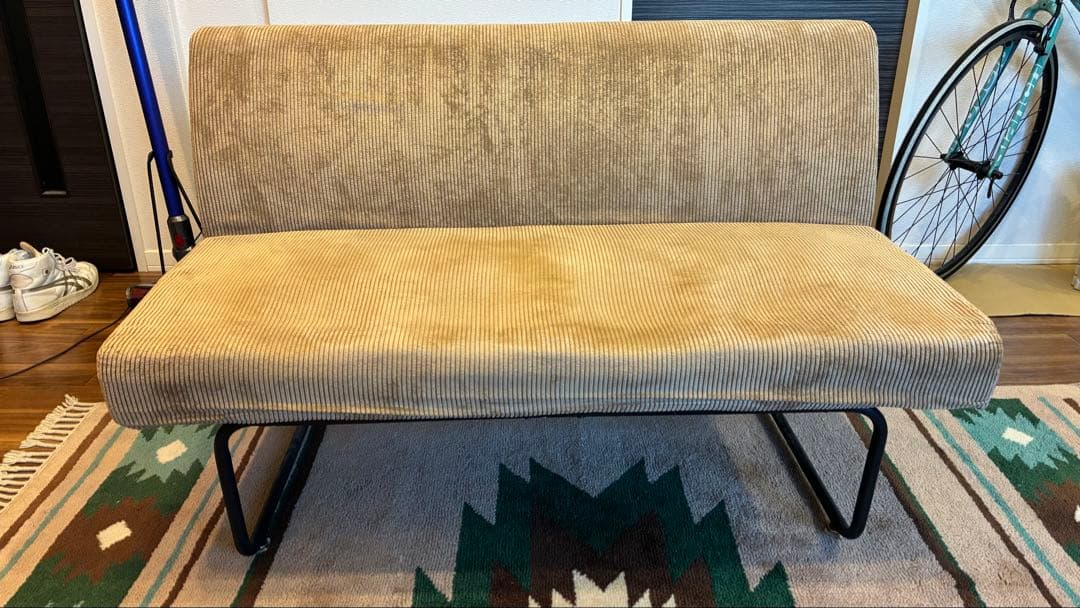 さくきよ BBファニシング NOVEMBER 2Pソファー コーデュロイ