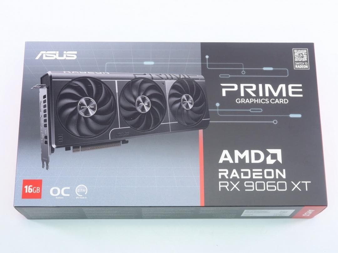 新品　ASUS PRIME-RX9060XT-O16G