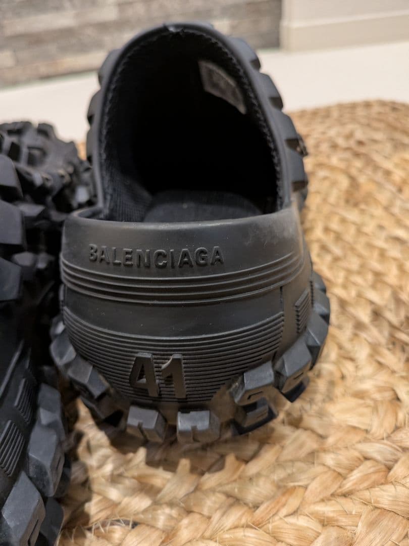 熊*認様 BALENCIAGA 23SS ディフェンダークロッグ サンダル 41