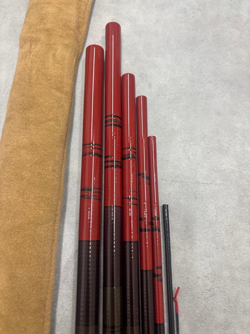 がまへら　MARK II 硬調　21尺　ヘラブナ竿　ケース付き