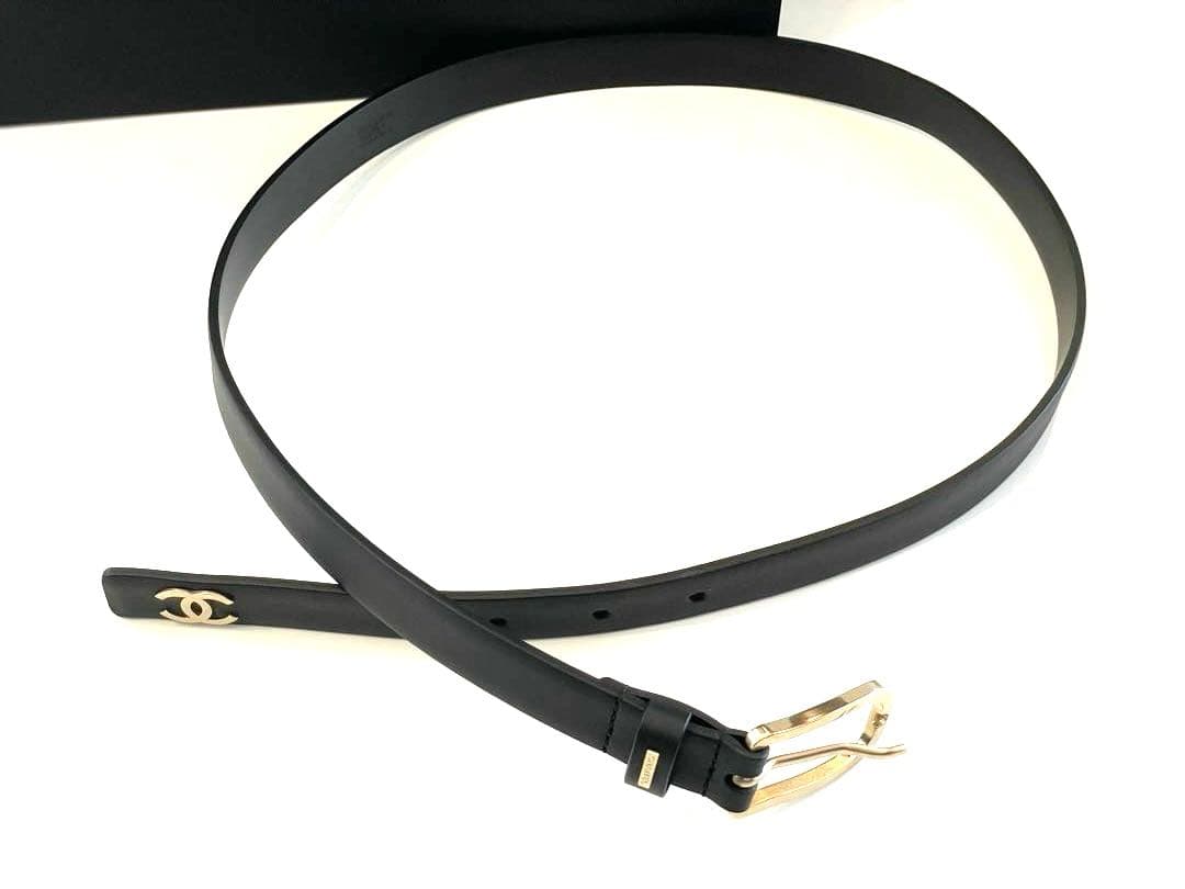 CHANEL シャネル ココマーク レザー ベルト