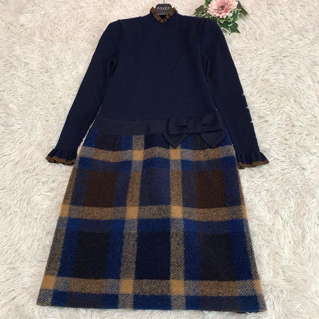 専用♡美品◆M'S GRACY【2020年モデル/ドッキング◆ニットワンピース】