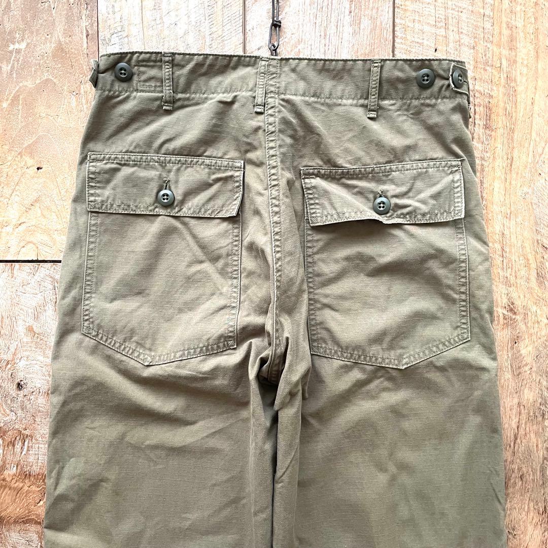 【美品】orSlow サイドアジャスター ベイカーパンツ ファティーグパンツ S