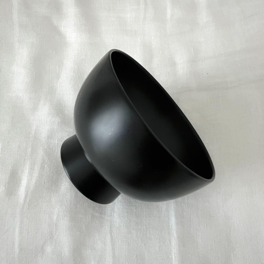 山本英明 作 黒飯椀 漆器 平林奈緒美 愛用 アーツ＆サイエンス 赤木明登