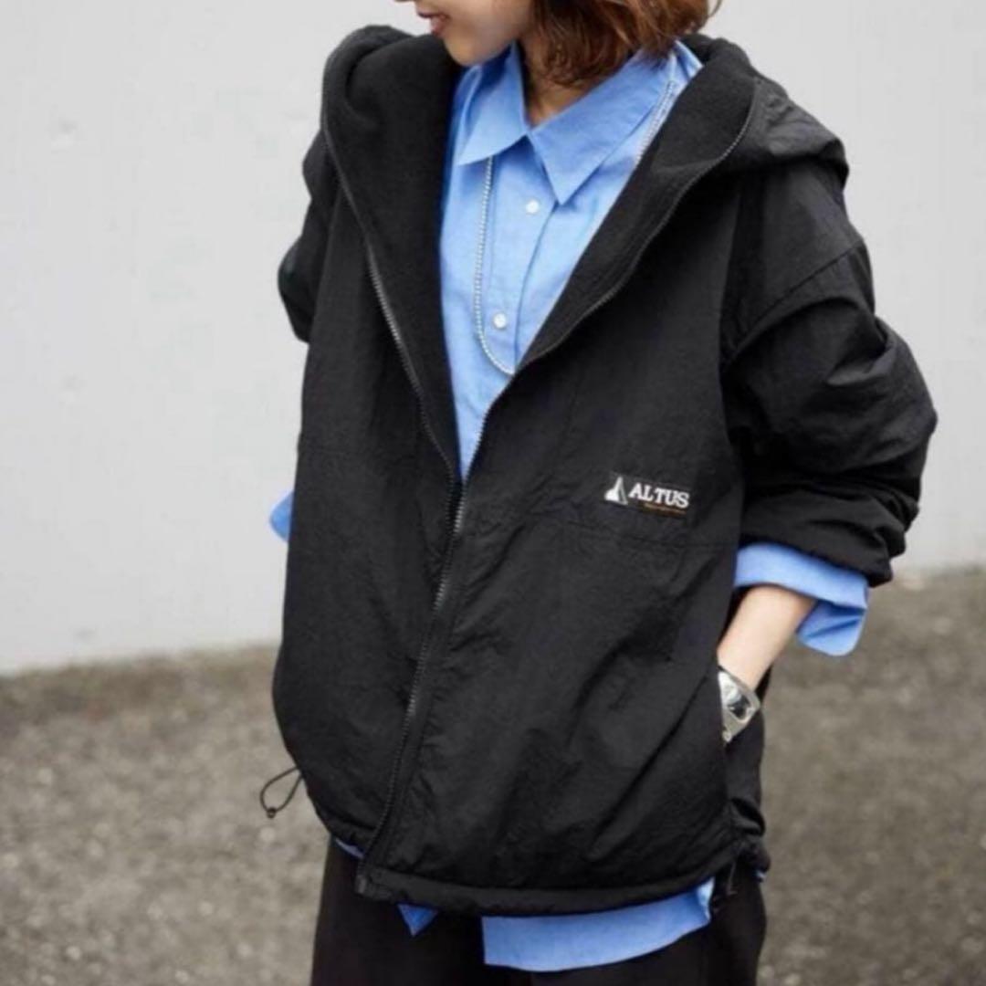 スローブイエナ ALTUS アルタス SLOBE別注 リバーシブルブルゾン