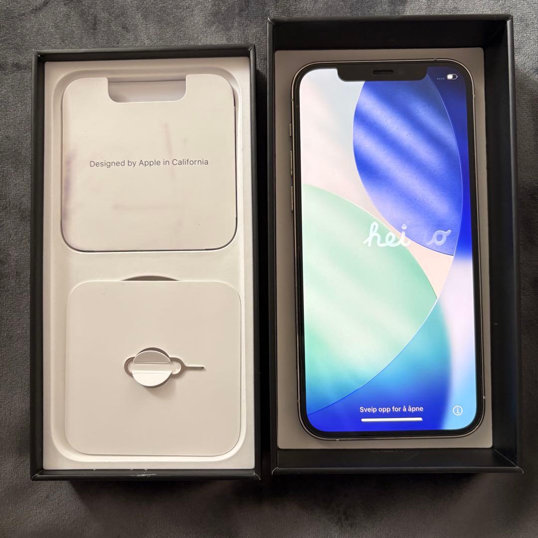 Apple iPhone 12 Pro 256GB ホワイト 箱付き