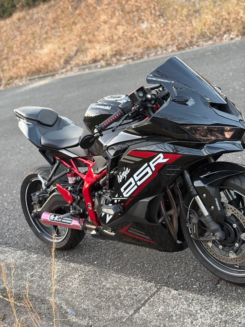 値下げ中！ZX25R ワンオフマフラー　サイレンサー種類豊富　付け替え可能