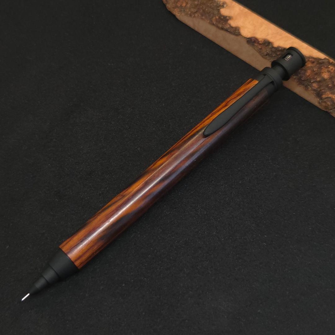 No.05ハンドメイド製図用シャープペンMDS1木軸ココボロ