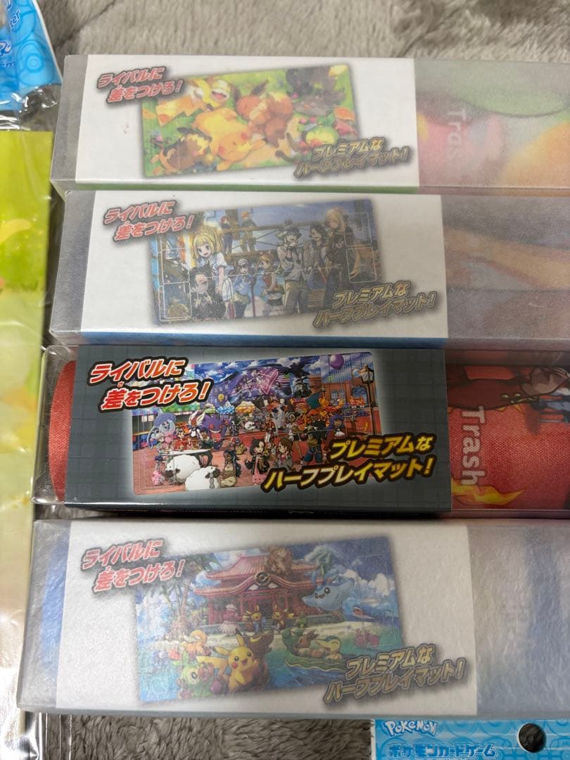 ポケカ サプライ　デッキケース　スリーブ　プレイマット　コレクションファイル