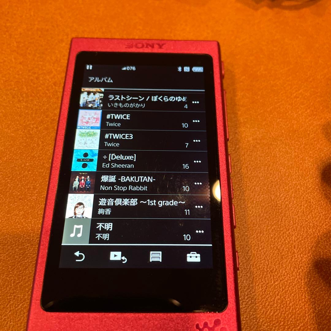 SONY NW-A35 デジタルオーディオプレーヤーケース付き動作正常