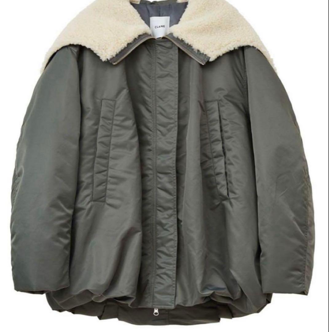 ジャケット・アウター CLANE BALLOON DESIGN HOODED N3B 1
