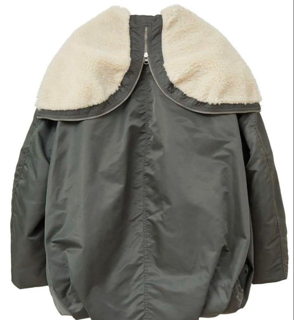 ジャケット・アウター CLANE BALLOON DESIGN HOODED N3B 1