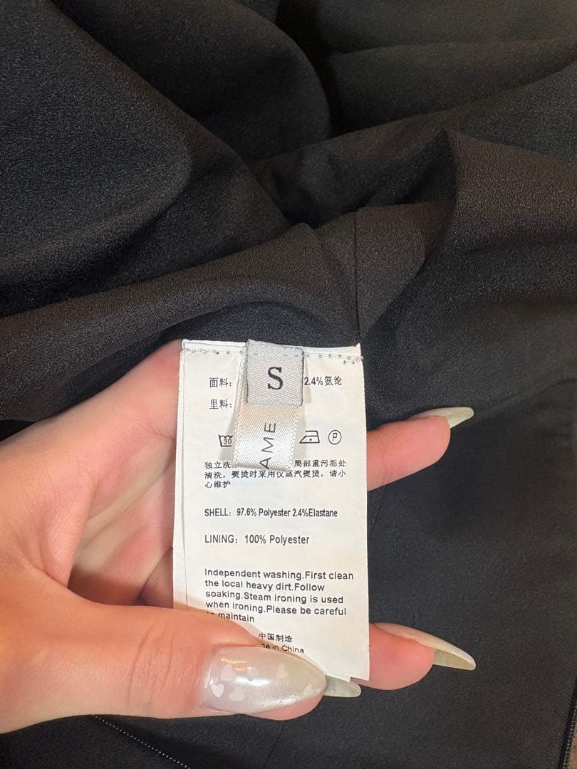 エヌフレーム　ランスあすかちゃん着用　キャバドレス