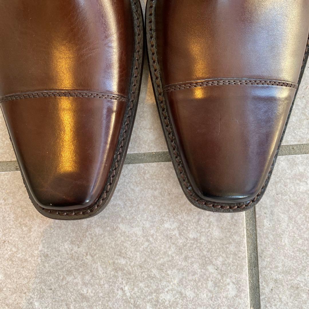 新品未使用　Men's Bigi ブラウン サイドゴアブーツ