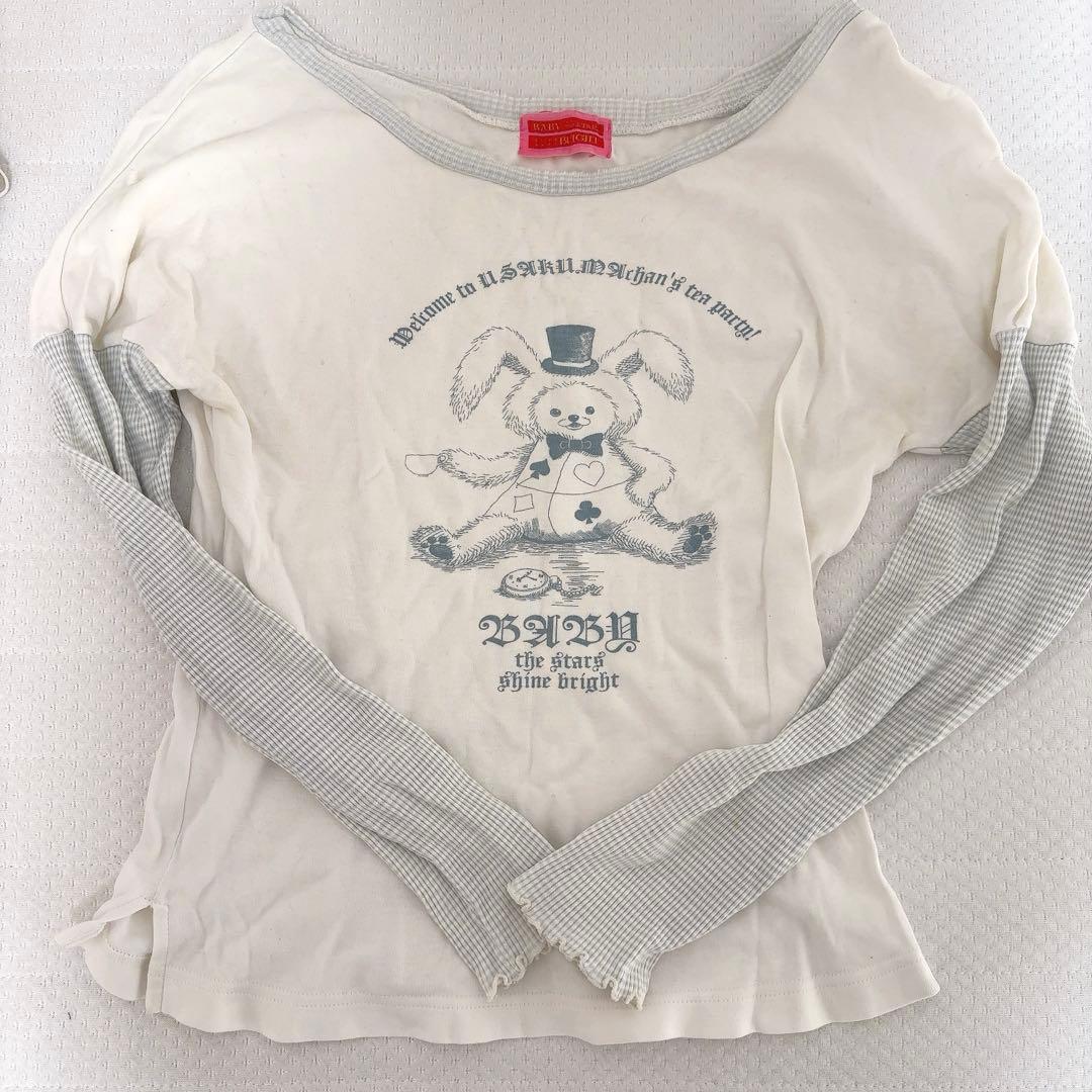 t*s様 BABY,the Stars うさくま　カットソー