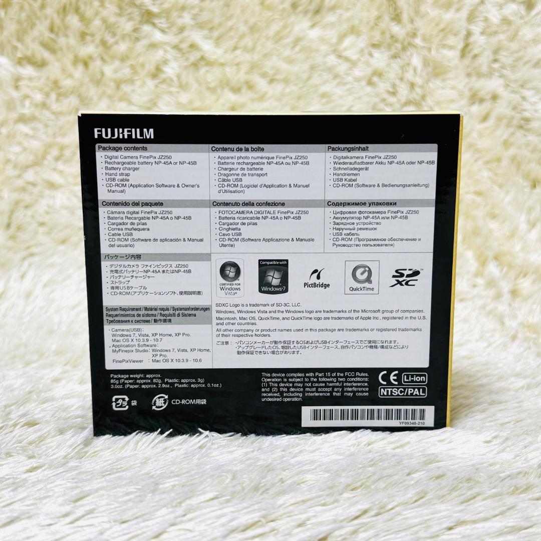 【新品】 FUJIFILM FinePix FX-JZ250S silver